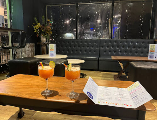 Sky lounge cocktail bar