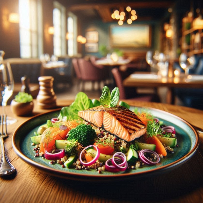 What to order in a restaurant if you are on a diet?